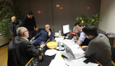 RAVENNA 5/03/2018. ELEZIONI POLITICHE 2018. ATTESA DEL VOTO NELLA SEDE DEL PD