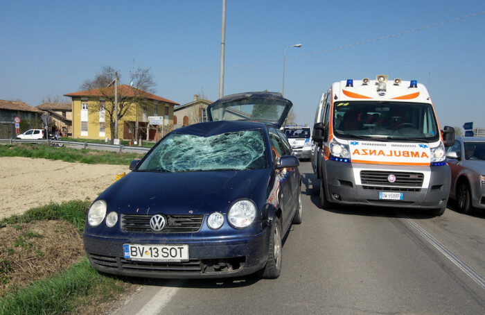RAVENNA 24/03/18. IINCIDENTE A PEZZOLO DI RUSSI