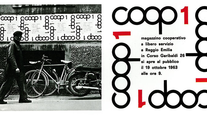 Manifesto Apertura Primo Magazzino Cooperativo A Libero Servizio A Reggio Emilia 1963