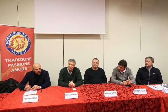 VOLLEY PALLAVOLO. CONFERENZA STAMPA BUNGE PORTO ROBUR COSTA