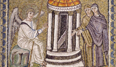 Donne Al Sepolcro Mosaico