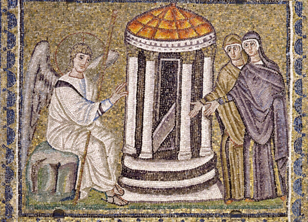 Donne Al Sepolcro Mosaico