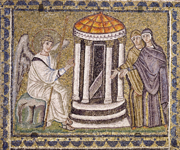 Donne Al Sepolcro Mosaico