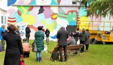 Il Murale Di Mina Hamada E Zosen Bandido A Cotignola