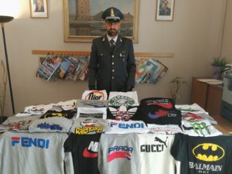 sequestro capi contraffatti