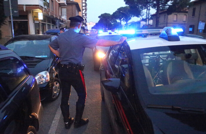 RAVENNA 19/06/18. SPACCTA IN VIA CIRCONVALLAZIONE MOLINETTO