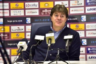 CALCIO LIVORNO PRESENTAZIONE NUOVO ALLENATORE FOSCHI E SIGNORELLI