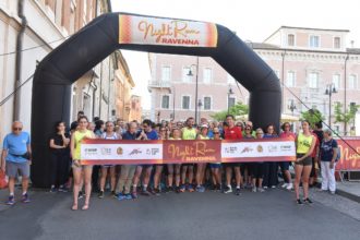 Partenza NIGHT RUN 2018 Ludico Motoria