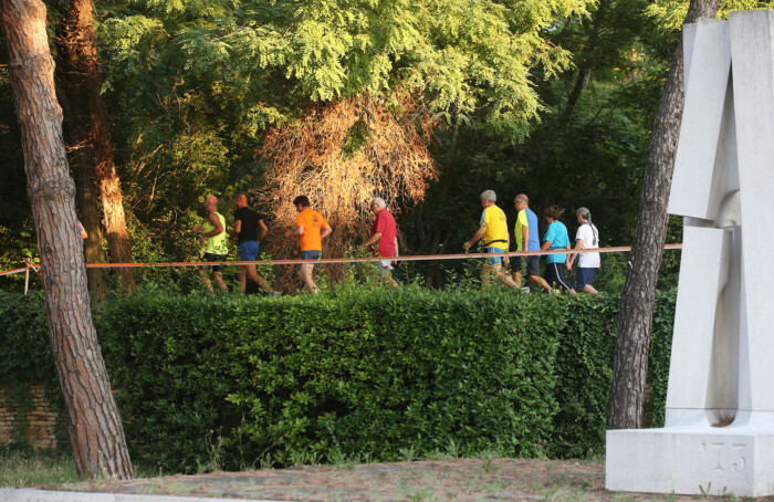 RAVENNA 30/06/2018. TRAIL ROMAGNA Corsa Sulle Mura Di Ravenna Con Partenza All’ Alba