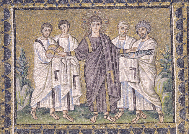 Sant'Apollinare Nuovo Mosaico Pani E Pesci