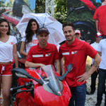 La posa della prima pietra di Ducati World a Mirabilandia