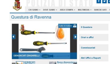 La schermata in questione