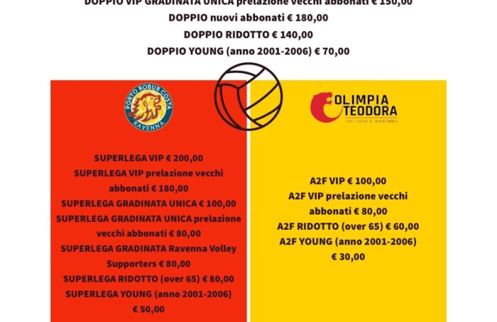 Infografica Abbonamenti 2018 2019