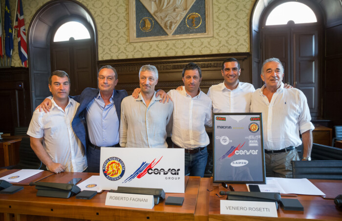 RAVENNA 06/08/2018. VOLLEY PORTO ROBUR COSTA. Il CONSAR Nuovo Main Sponsor Pwe I Prossimi 3 Anni.