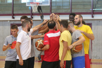 RAVENNA 16/08/2018. PRIMO ALLENAMENTO ORA SI’ BASKET RAVENNA