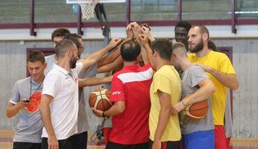 RAVENNA 16/08/2018. PRIMO ALLENAMENTO ORA SI’ BASKET RAVENNA