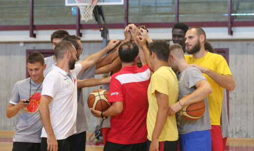 RAVENNA 16/08/2018. PRIMO ALLENAMENTO ORA SI’ BASKET RAVENNA