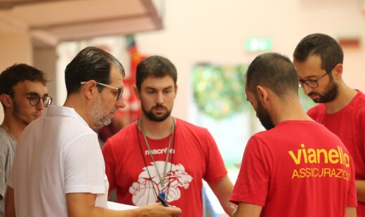 RAVENNA 23/08/2018. ORA SI’ BASKET RAVENNA. Allenamento A Porte Aperte