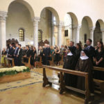 Il funerale di Idina Ferruzzi alla basilica di San Francesco