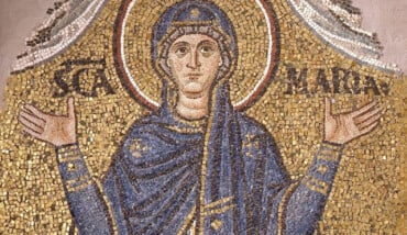 Vergine Orante Mosaico