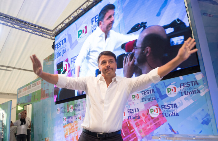 RAVENNA 06/09/2018. FESTA NAZONALE DE L’ UNITA’. Il Futuro Del Paese, Matteo Renzi