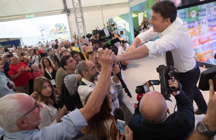 RAVENNA 06/09/2018. FESTA NAZONALE DE L’ UNITA’. Il Futuro Del Paese, Matteo Renzi