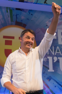 RAVENNA 06/09/2018. FESTA NAZONALE DE L’ UNITA’. Il Futuro Del Paese, Matteo Renzi