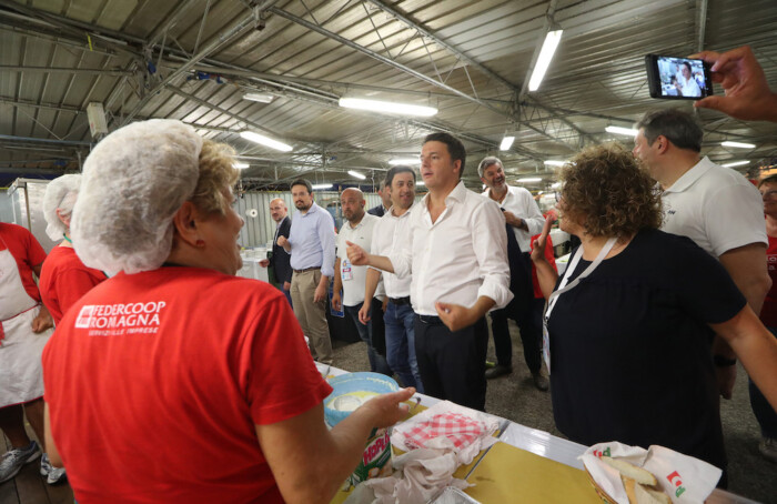 RAVENNA 06/09/2018. FESTA NAZONALE DE L’ UNITA’. Il Futuro Del Paese, Matteo Renzi