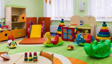 Game Room In The Kindergarten