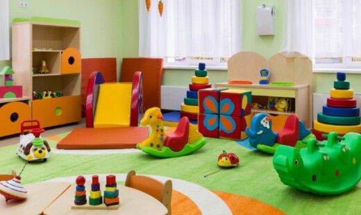 Game Room In The Kindergarten