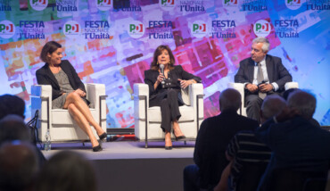 RAVENNA 04/09/2018. FESTA NAZONALE DE L’ UNITA’. Le Istituzioni E La Democrazia: Incontro Con Maria Elisabetta Alberti Casellati Presidente Del Senato Intervistata Da Maurizio Molinari, Introduce Elisabetta Gualmini.
