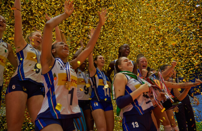 Esultanza Italia U19 Euro