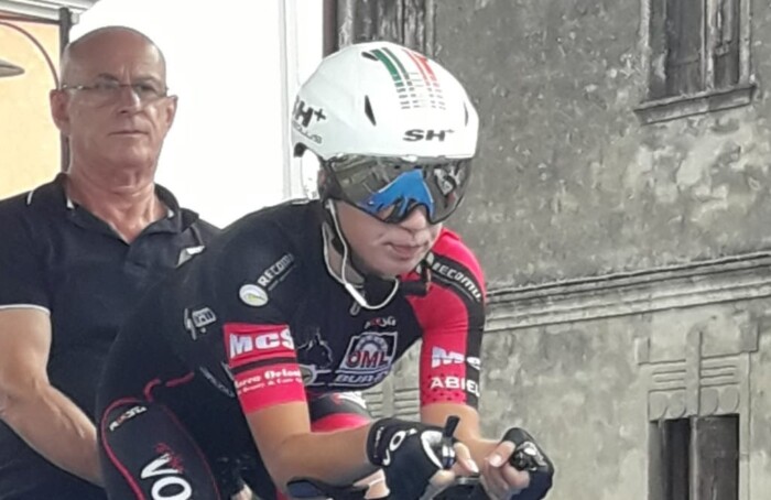 Partenza Sofia Collinelli Italiani Crono Vetri