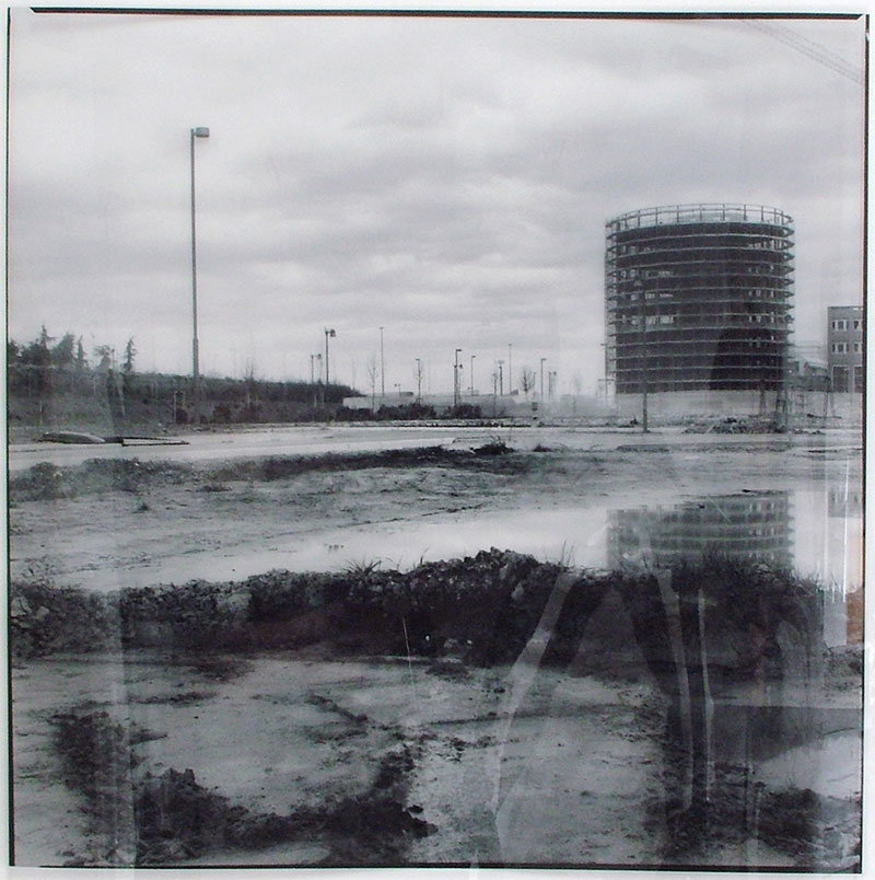 Luca Piovaccari, Ricognizione Sul Paesaggio, 2008, Fotografia Su Pellicole Trasparenti, 38x38 Cm