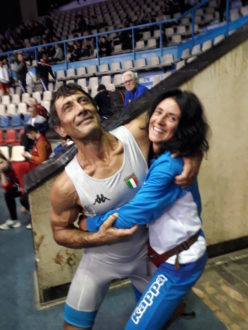 Mondiali Master 2018 Lotta Greco Romana, Domenico Piccinini E Consorte