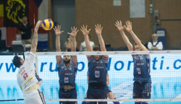 VOLLEY PALLAVOLO, SUPERLEGA A1. Consar Ravenna Revivre Axopower Milano 3 0.