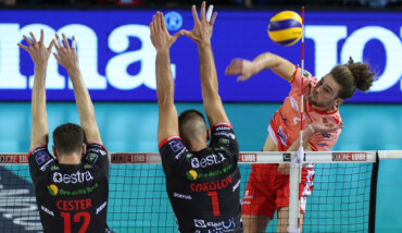 CIVITANOVA (MC) 21/10/2018. VOLLEY PALLAVOLO LUBE CIVITANOVA CONSAR RAVENNA.