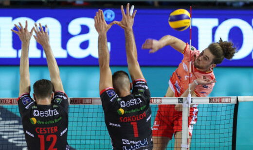 CIVITANOVA (MC) 21/10/2018. VOLLEY PALLAVOLO LUBE CIVITANOVA CONSAR RAVENNA.
