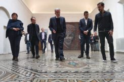 Romano Prodi visita la Classense
