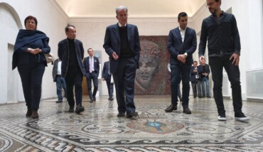 Romano Prodi visita la Classense