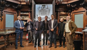 Romano Prodi visita la Classense