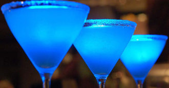 Blue Drink Drinks Favim Com 260436