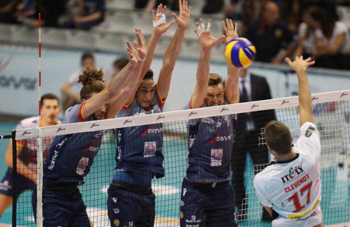 RAVENNA 13/10/2018. VOLLEY PALLAVOLO. Consar Ravenna Revivre Milano.