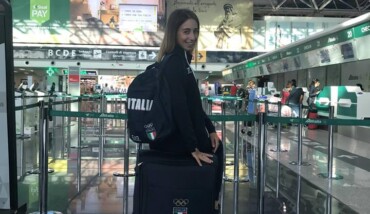 Sofia Collinelli Partenza Buenos Aires