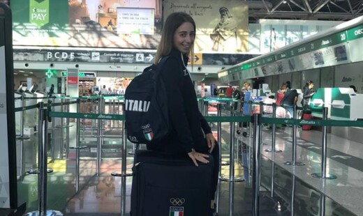 Sofia Collinelli Partenza Buenos Aires