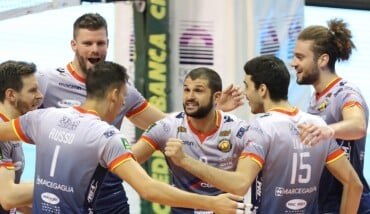 RAVENNA 4/11/2018. VOLLEY PALLAVOLO. Consar Ravenna Tonno Callipo Vibo Valentia