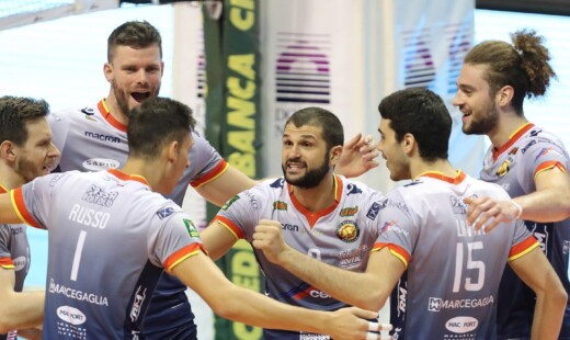 RAVENNA 4/11/2018. VOLLEY PALLAVOLO. Consar Ravenna Tonno Callipo Vibo Valentia