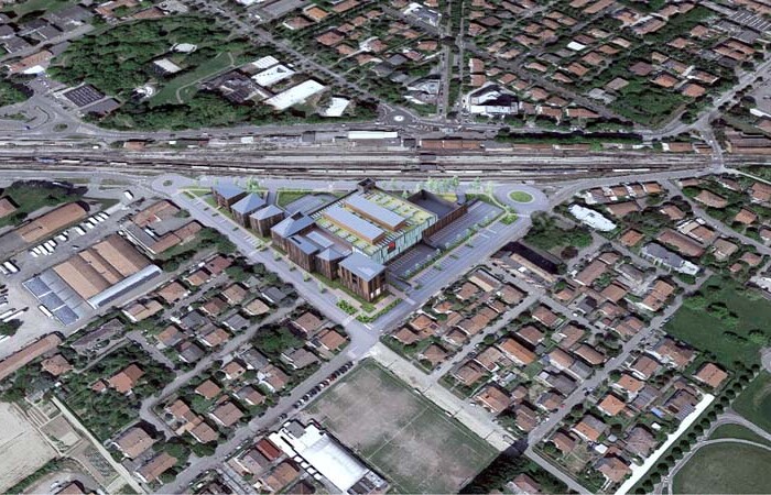 Rendering Riqualificazione Lugo Sud Ex Acetificio Venturi