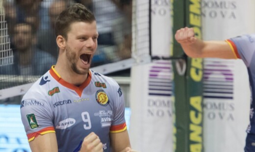VOLLEY PALLAVOLO, SUPERLEGA A1. Consar Ravenna Revivre Axopower Milano 3 0.