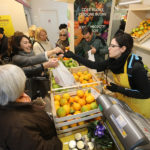 RAVENNA 17/11/2018. INAUGURATO IN VIA CILLA IL MERCATO COPERTO DEGLI AGRICOLTORI